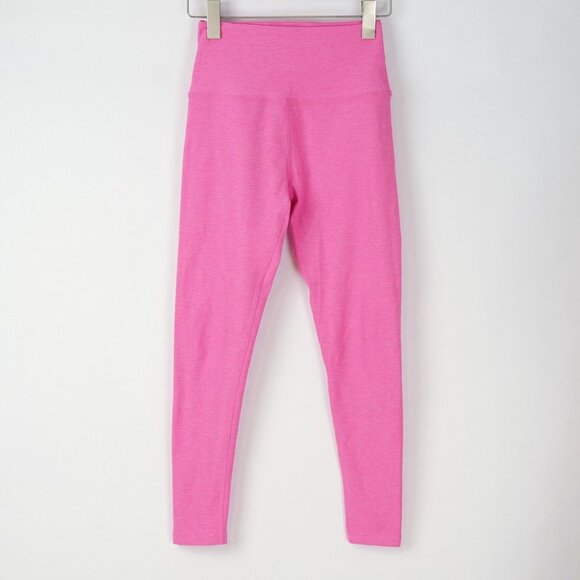 Beyond Yoga Spacedye Caught In The Midi High Waisted Legging Pink - Small - Picture 1 of 5